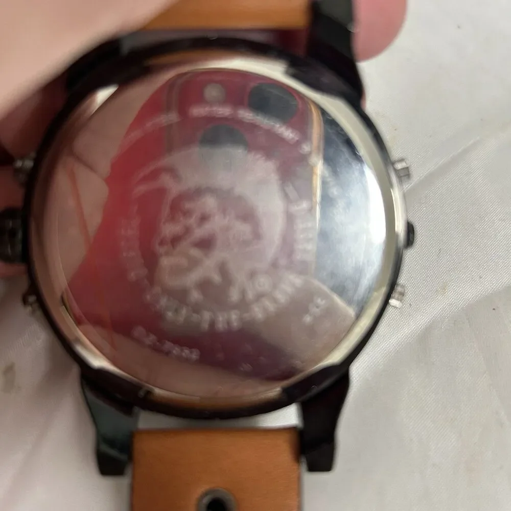Diesel Mr. Daddy 2.0 DZ7332 Men’s 57mm Chronograph Watch Brown Leather Band